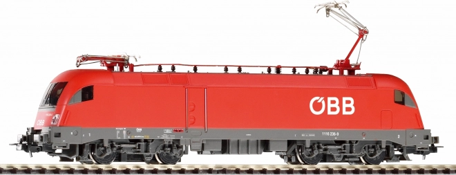 Elektrinis lokomotyvas Taurus ÖBB su pora pantografų H0