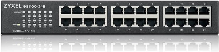Lower consumption thanks to Energy Efficient Ethernet