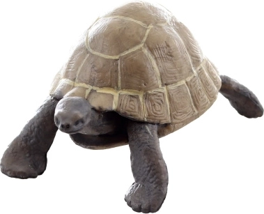 Plastic turtle figurine 8 cm