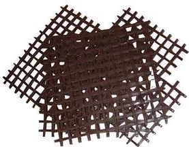 Surenkamas kilimėlis 25 × 25 cm, plastikas, smėlinis (4 vnt.)