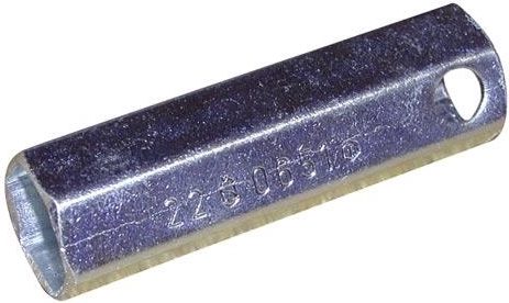 Tubular socket wrench 10 mm, galvanized