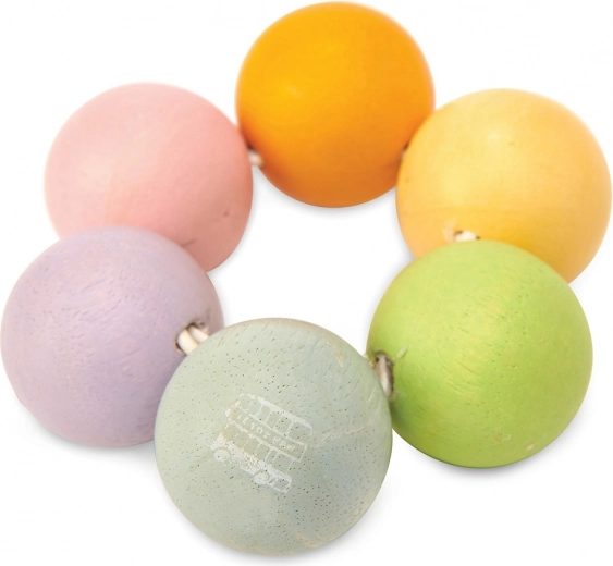 Pasteliniai karoliukai švelnioms dantenoms