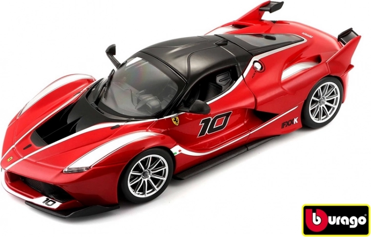 Bburago 1:24 Ferrari Racing FXX K metalinė raudona