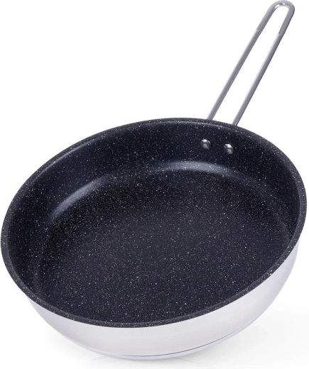 Steel Pan GRANDE 26 cm with Granite Non‑Stick Surface
