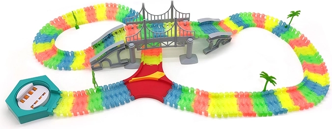 Švytinti pramoga tamsoje