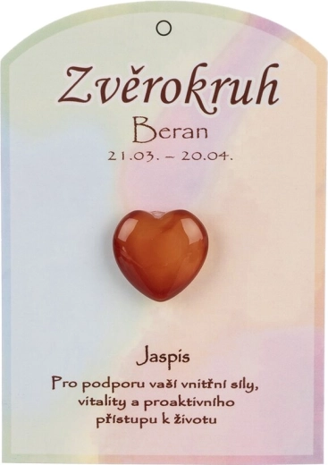 Jaspio širdis Avino ženklui