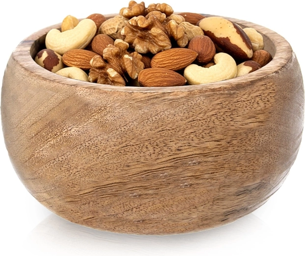 Wooden mango bowl 14 cm, 450 ml