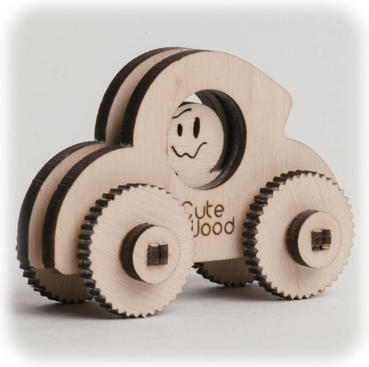 CuteWood Wooden 3D Puzzle Mini Beetle