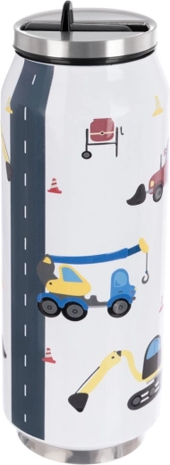 For hot and cold drinks with a cheerful Cars motif
