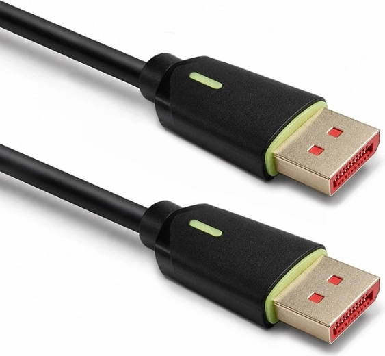 DisplayPort 2.1 DP80 (UHBR20) 80 Gb/s Cable 1.5 m - 1 piece