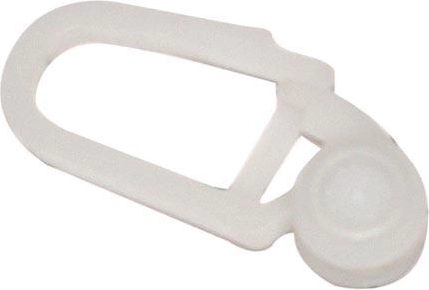 Plastikiniai užuolaidų bėgelio slankikliai (100 vnt.)
