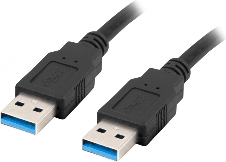 USB kabelis USB-A (kištukas/kištukas) 3.0 0,5 m juodas