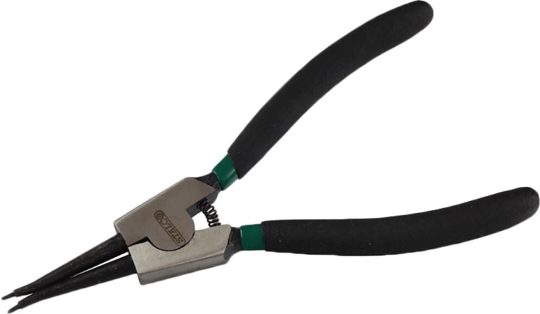 Straight external circlip pliers 180 mm STALCO