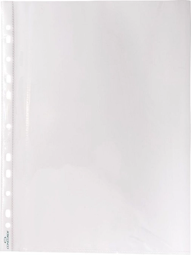 CONCORDE A4 Sheet Protector, smooth, 45 microns, 100 pcs