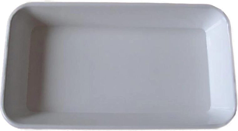 Plastic serving tray 29 × 16 × 4 cm, color mix