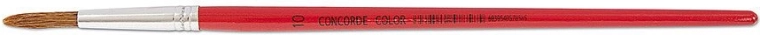 School Round Brush No. 10 with Sheep Hair CONCORDE Color