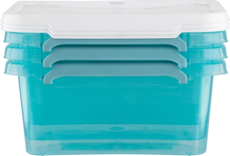Stackable design saves space