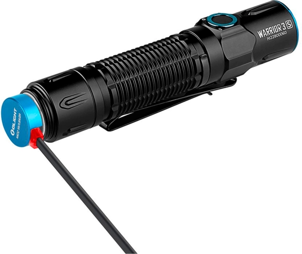 Dual control: side switch and rear tactical switch