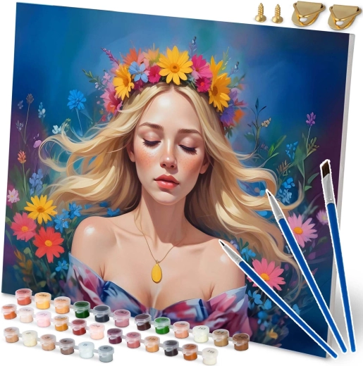Paint by Numbers 40×50 cm – Woman’s Portrait
