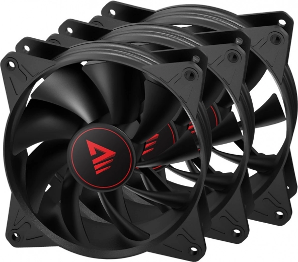 Ventiliatorių rinkinys BLADE 3 x 120 mm 4 kontaktų PWM