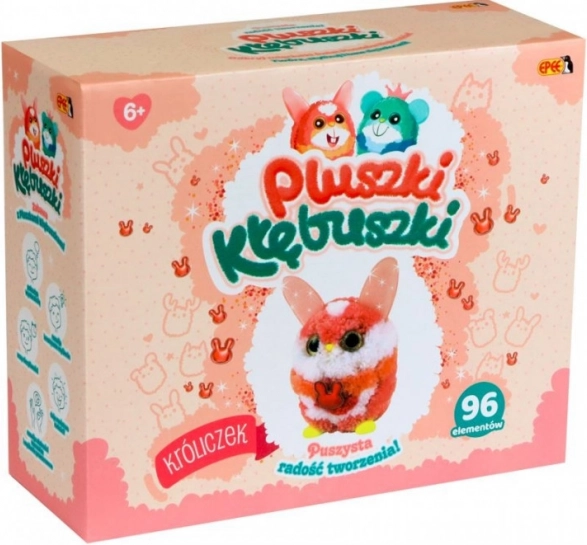Creative Plush Toy Set, Rabbit, 96 Pieces