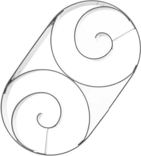 Nerūdijančio plieno sausainių formelė „Rohlíček“ 13 cm ORION