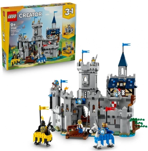 LEGO® Creator 3 viename 31168 Viduramžių pilis ir riteriai ant žirgų