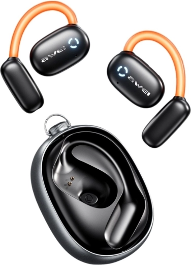 Comfortable, stable fit with ear hooks