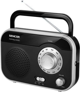 Nešiojamas analoginis radijas SRD 210BS