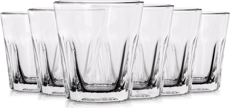 Stiklinės taurelės 40 ml, 6 vnt. rinkinys