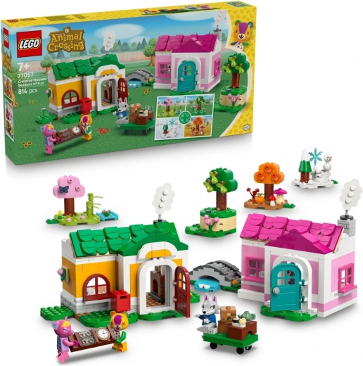 LEGO® Animal Crossing™ 77057 Kūrybiški nameliai: linksmi metų laikai