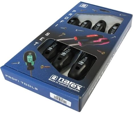 7-piece Screwdriver Set PHILLIPS, Slotted and POZIDRIV PROFI