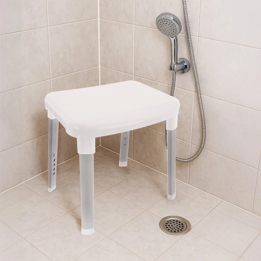 Comfortable seating in the shower