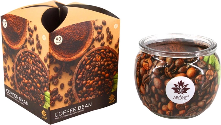 Scented Glass Candle Coffee Bean 90 g