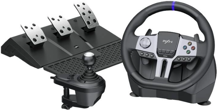 PXN V9 Gen2 Racing Wheel with Pedals and Shifter (PC, PlayStation, Xbox, Switch)
