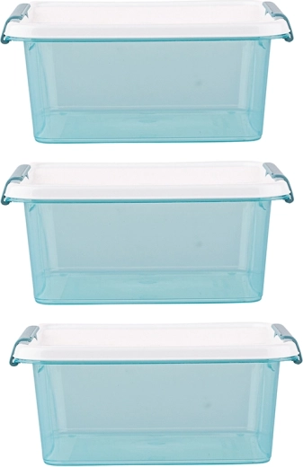 Arcticline set of 3 square food containers 0.85 l