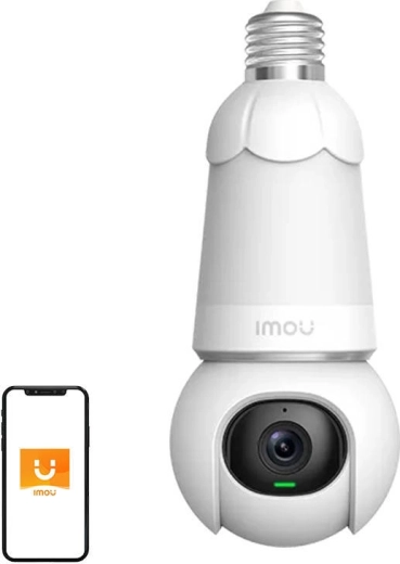 Lauko Wi‑Fi kamera į lemputės lizdą 2in1 IMOU Bulb Cam 5MP