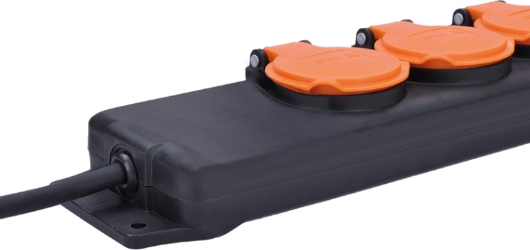 Durable rubber cable 10 m
