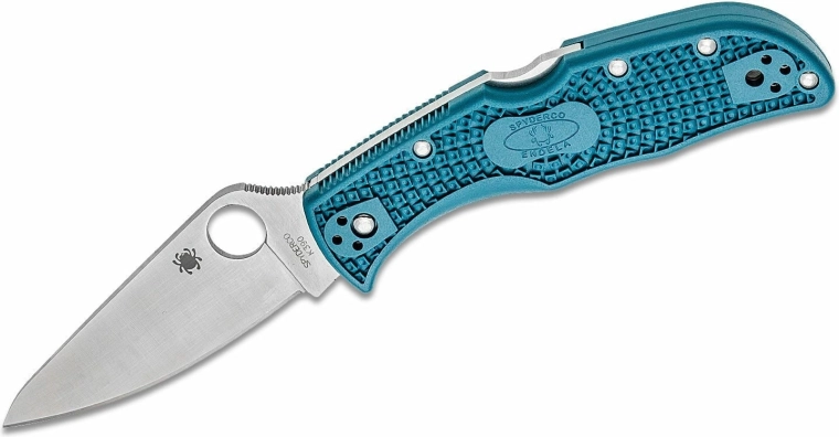Spyderco Endela Lightweight Blue pocket knife
