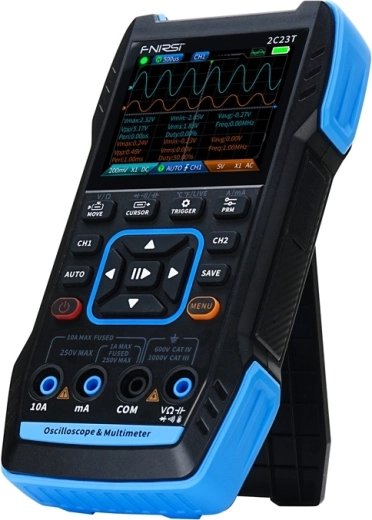 Dual-channel oscilloscope for accurate signal analysis