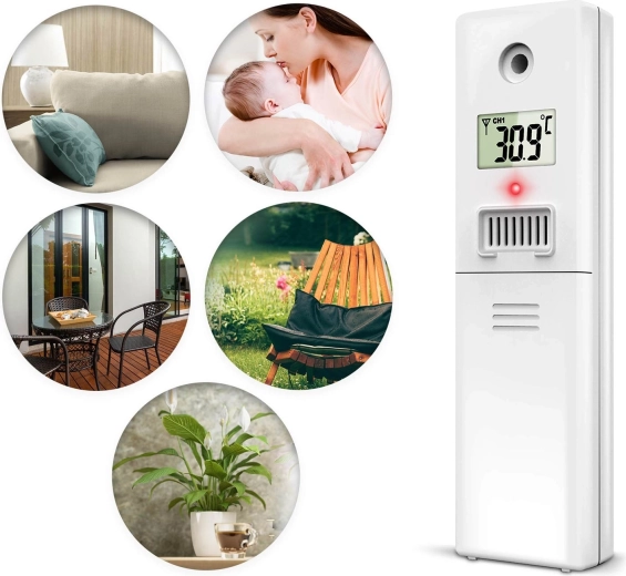 Wide temperature and humidity measurement range