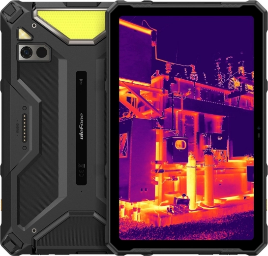 Atsparus Ulefone planšetinis kompiuteris su termokamera 5G 10,36" 8/256 GB IP69K juodas