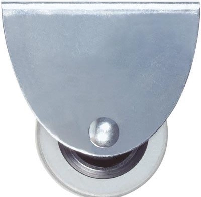 Fixed furniture castors 50 mm, set of 4 pcs