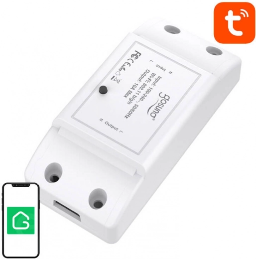 Smart Wi‑Fi Relay Gosund SW3 with Tuya support