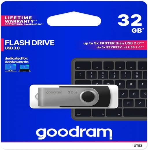 USB flash drive GOODRAM Twister blue 32GB