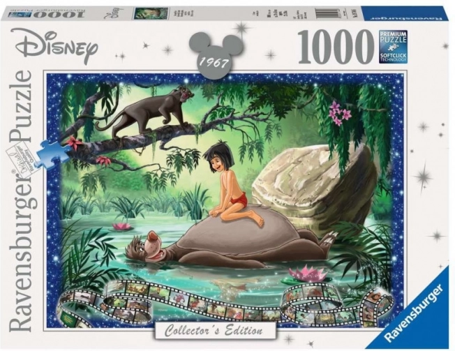 Dėlionė Ravensburger „Džiunglių knyga“ 1000 dalių