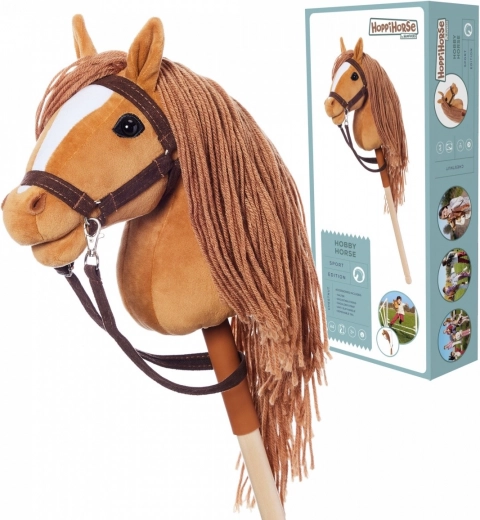 Hobby horse HOPPIHORSE A4 chestnut brown