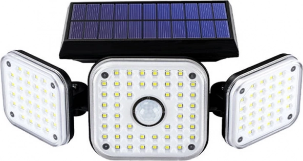 Superfire saulės lempa su judesio jutikliu 22 W