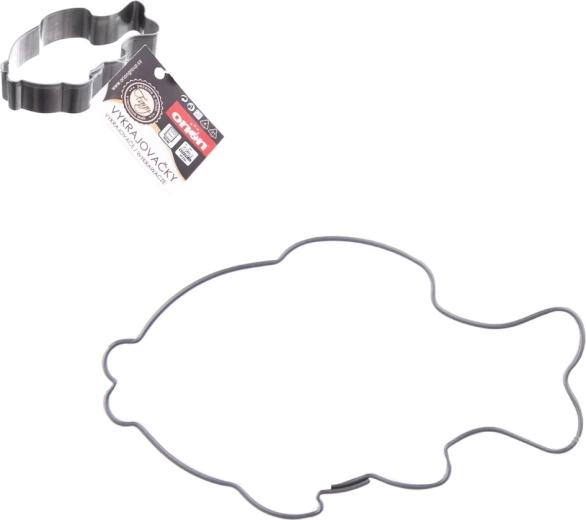 Stainless steel fish cookie cutter