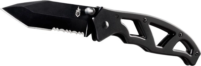 Gerber Paraframe I Tanto serrated pocket knife